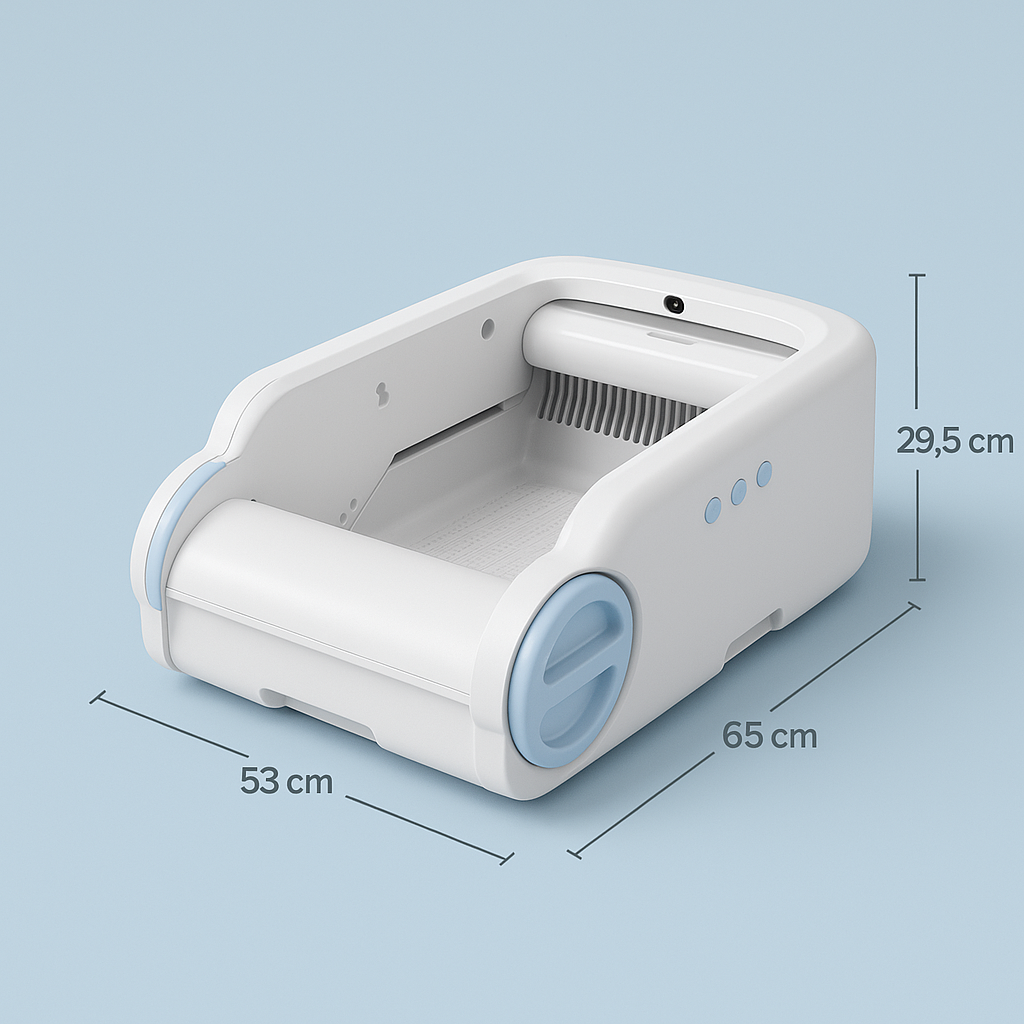 CasaBox — Lettiera Automatica Aperta, Anti-Odore e Smart App