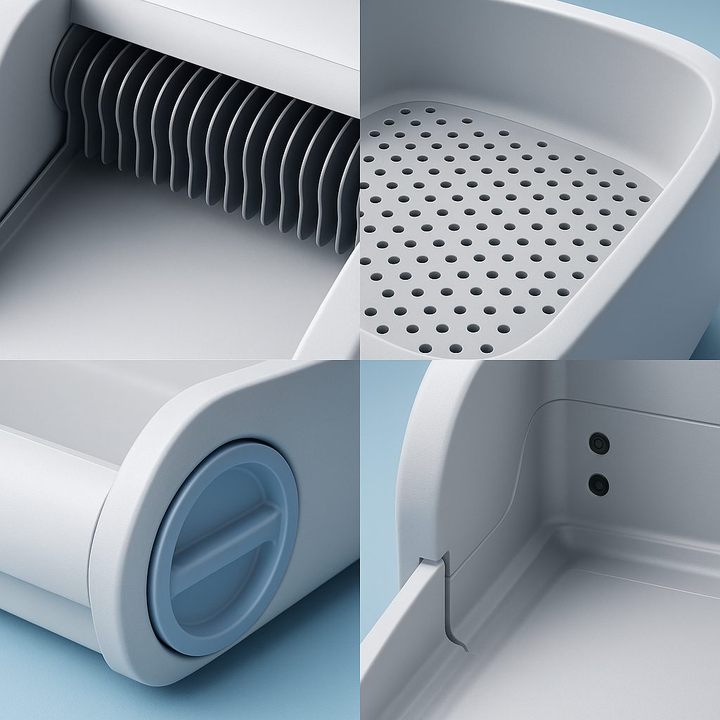 CasaBox — Lettiera Automatica Aperta, Anti-Odore e Smart App