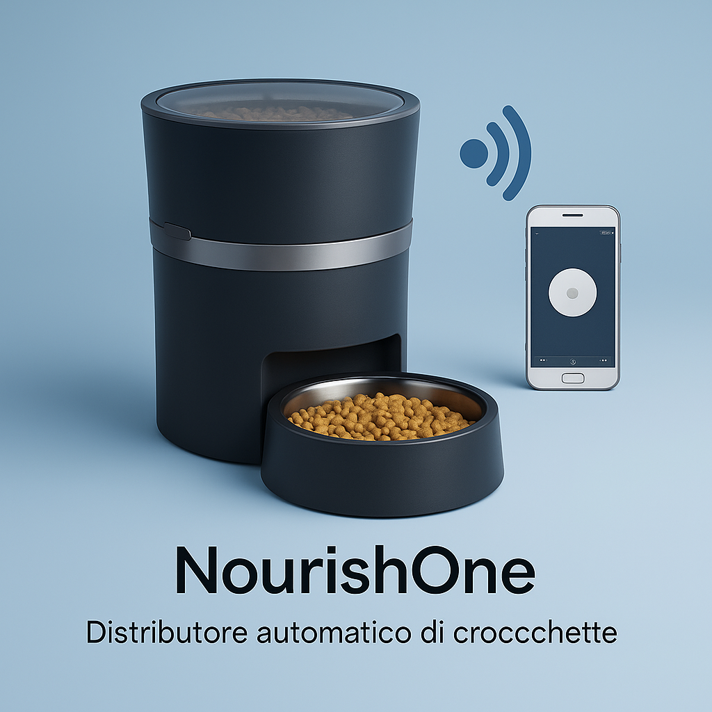 NourishOne — Distributore automatico di crocchette