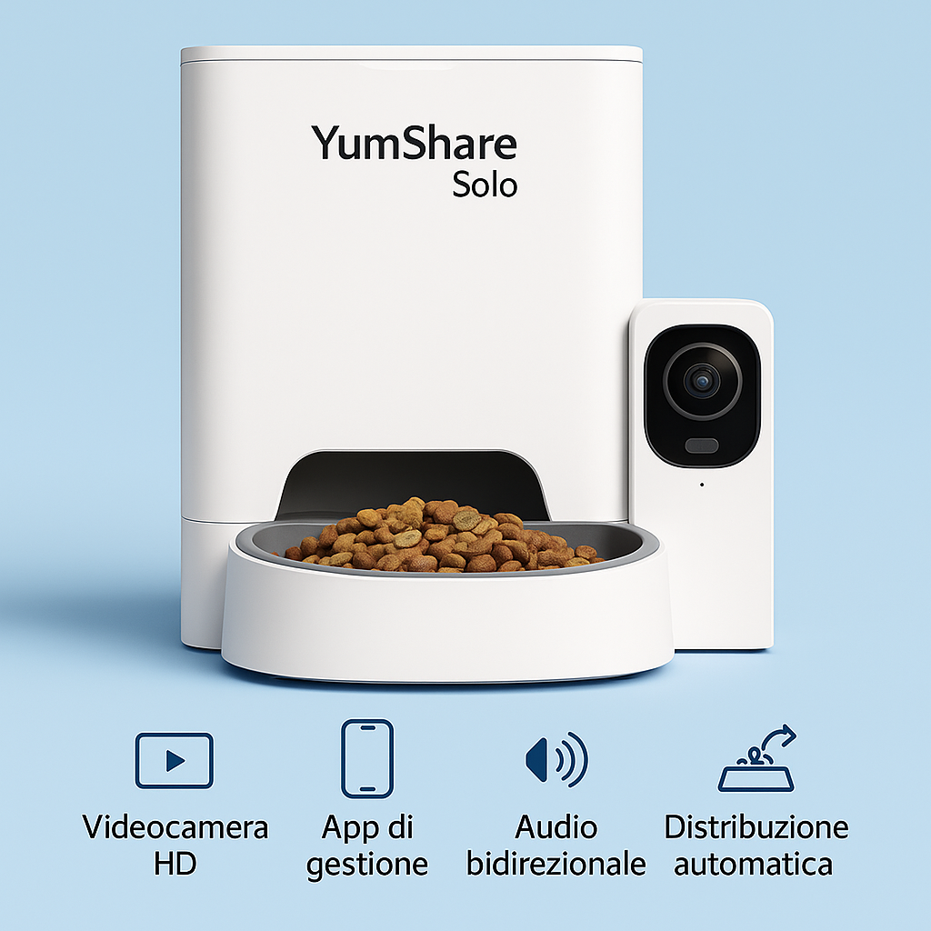 YumShare Solo — Distributore con Camera